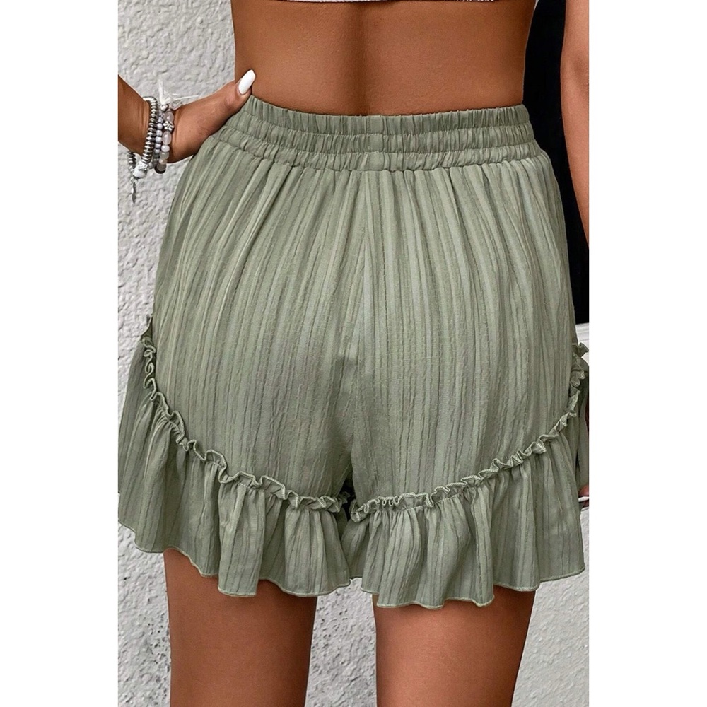 Laurel Ruffle Shorts - Picture 2 of 3